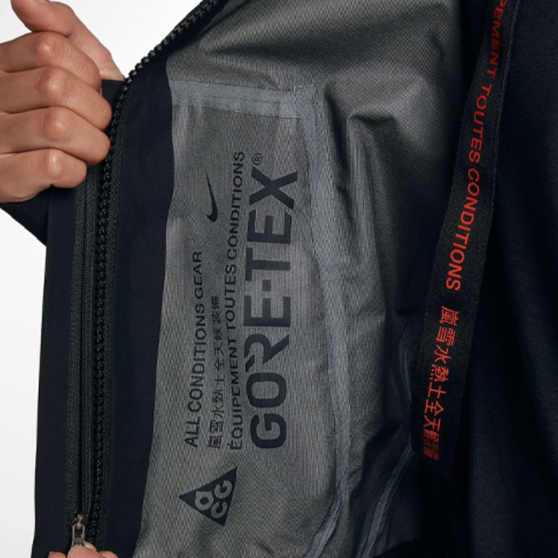 Женская куртка Nike ACG Gore-Tex (черная) — фото 4