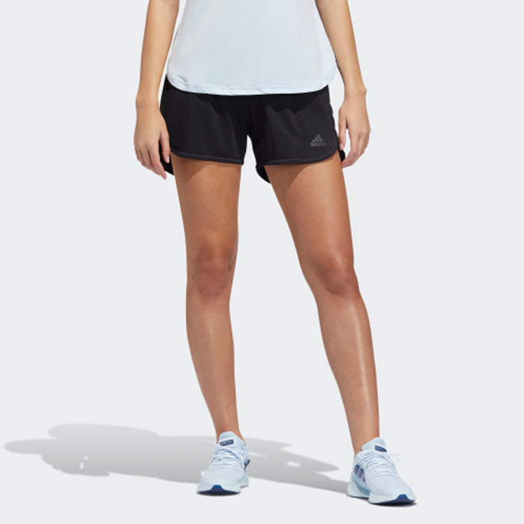 Женские шорты adidas Solid (черные) — фото 6