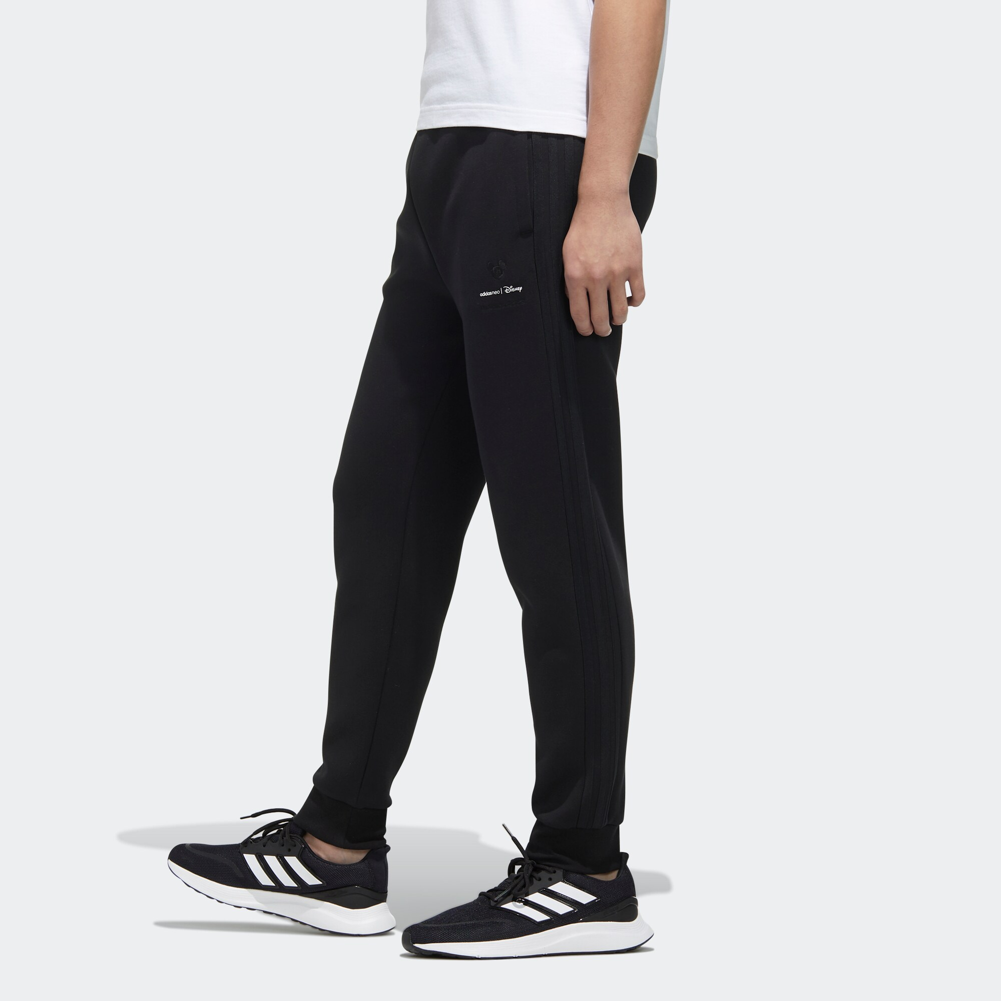 Штаны adidas neo x Disney (черные) — фото 5