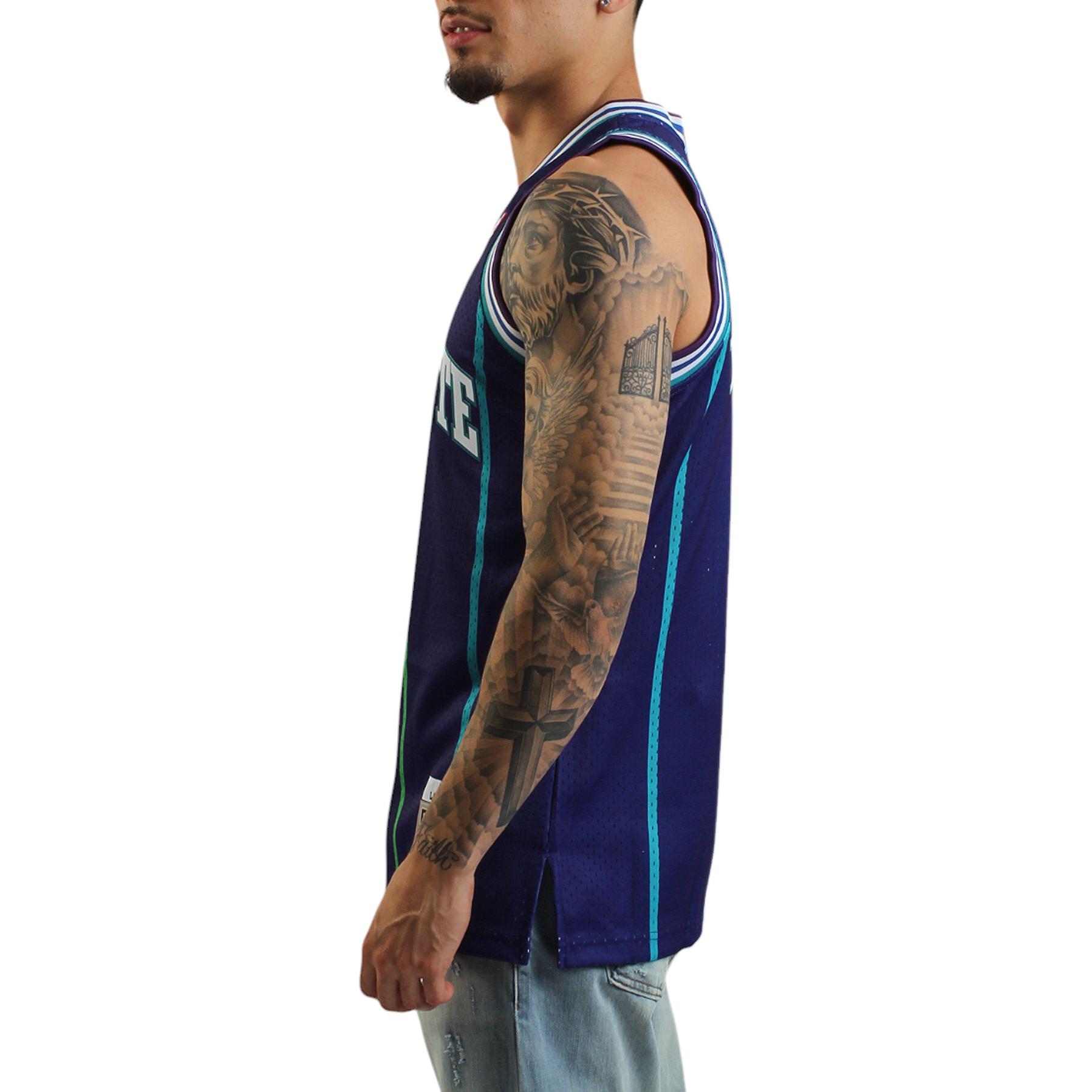 Mitchell Ness x Nba Charlotte Hornets 94 Larry Johnson Swingman Alt tank top
