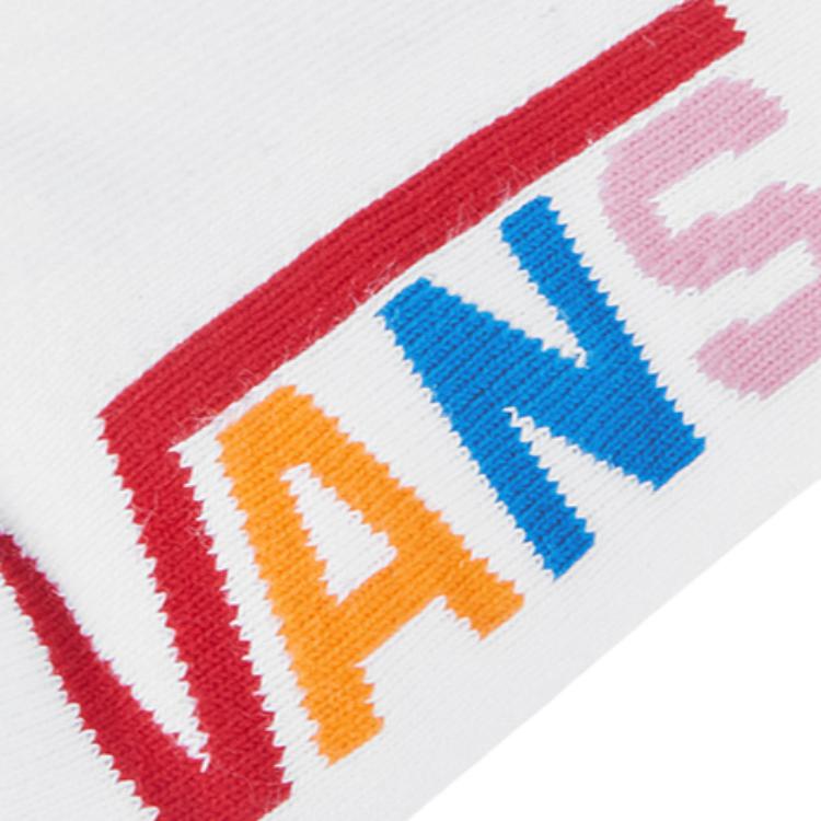 Женские носки Vans logo (красно-белые) — фото 5