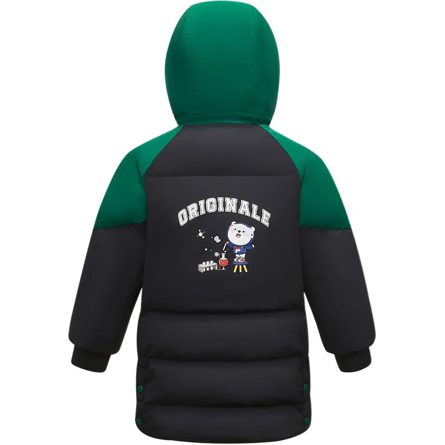 Пуховик FILA KIDS ORIGINALE (сине-белый) — фото 2