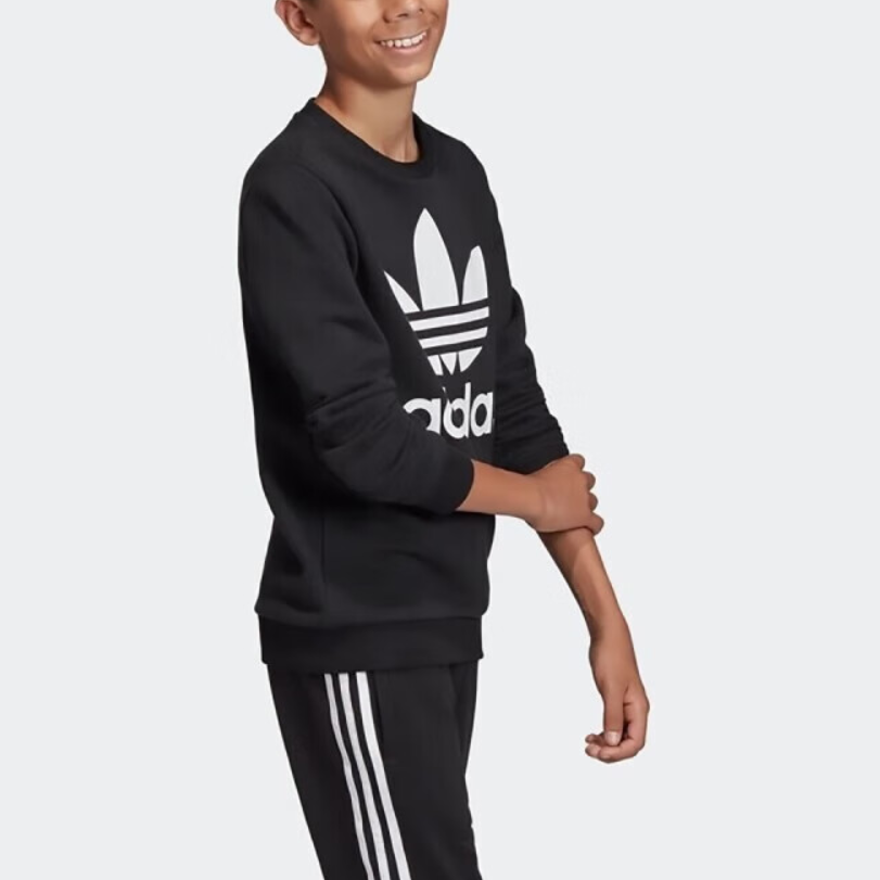 Детская худи adidas originals (черная) — фото 5