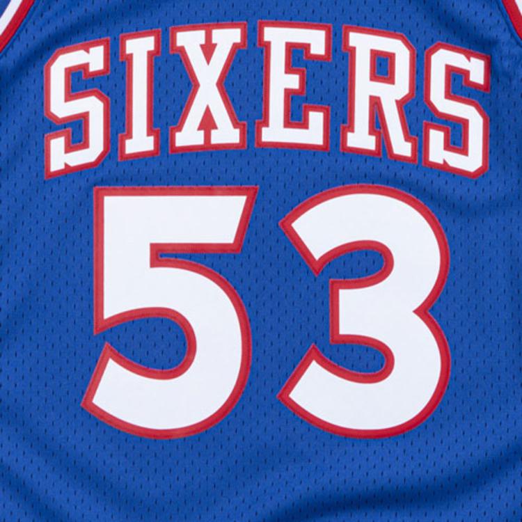 Mitchell Ness Basketball Jersey Men’s Blue