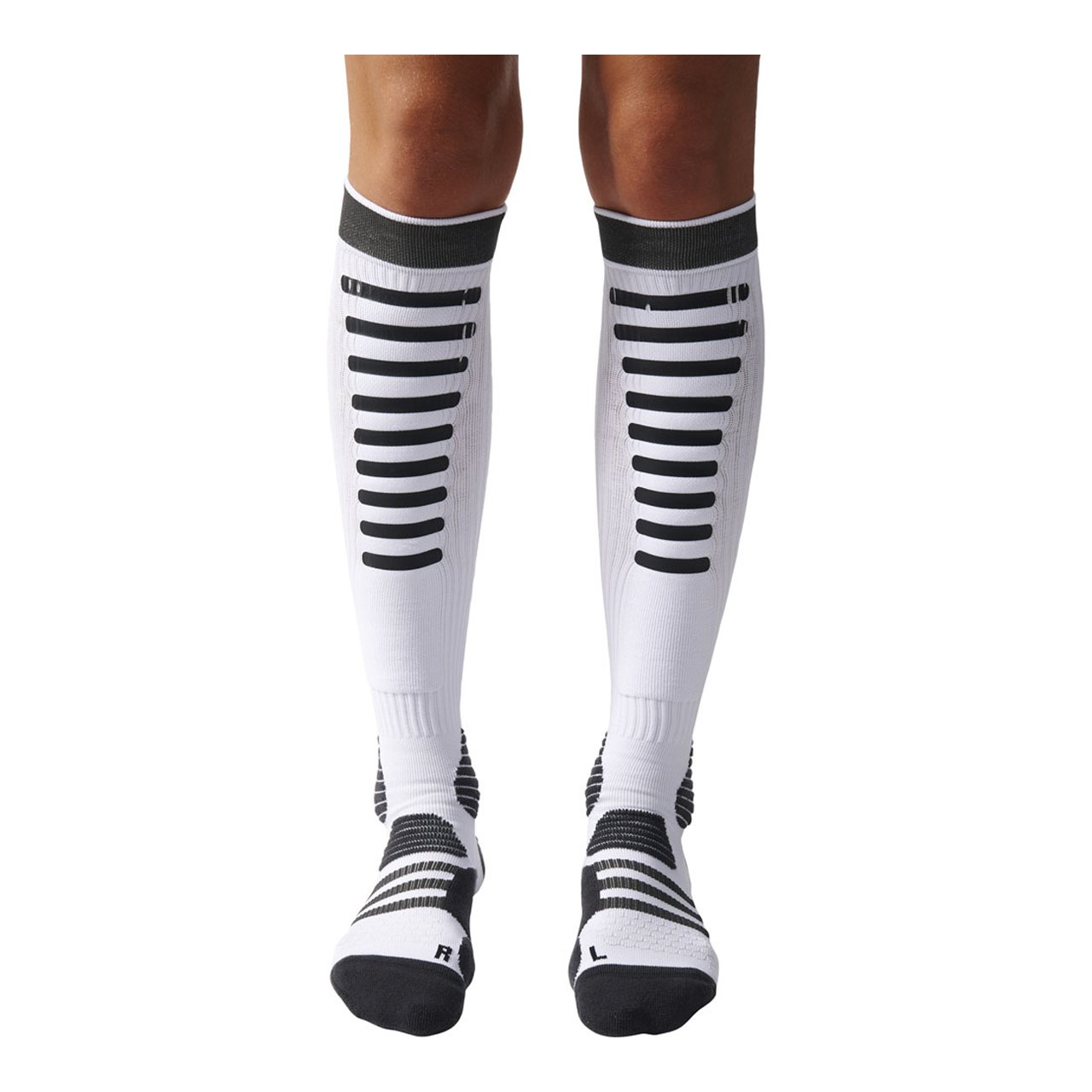Adidas Knee High Socks Unisex 1 Pack White/Black