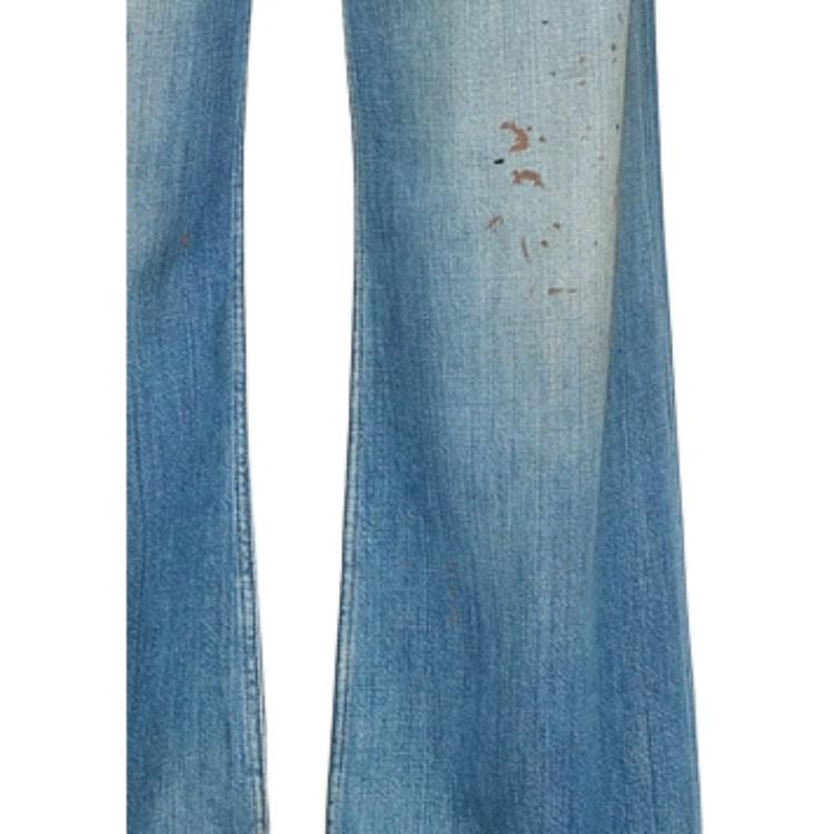 Женские джинсы Acne Studios SS26 (голубые) — фото 9