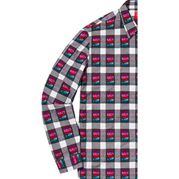 Рубашка Supreme SS19 (серая) — фото 3