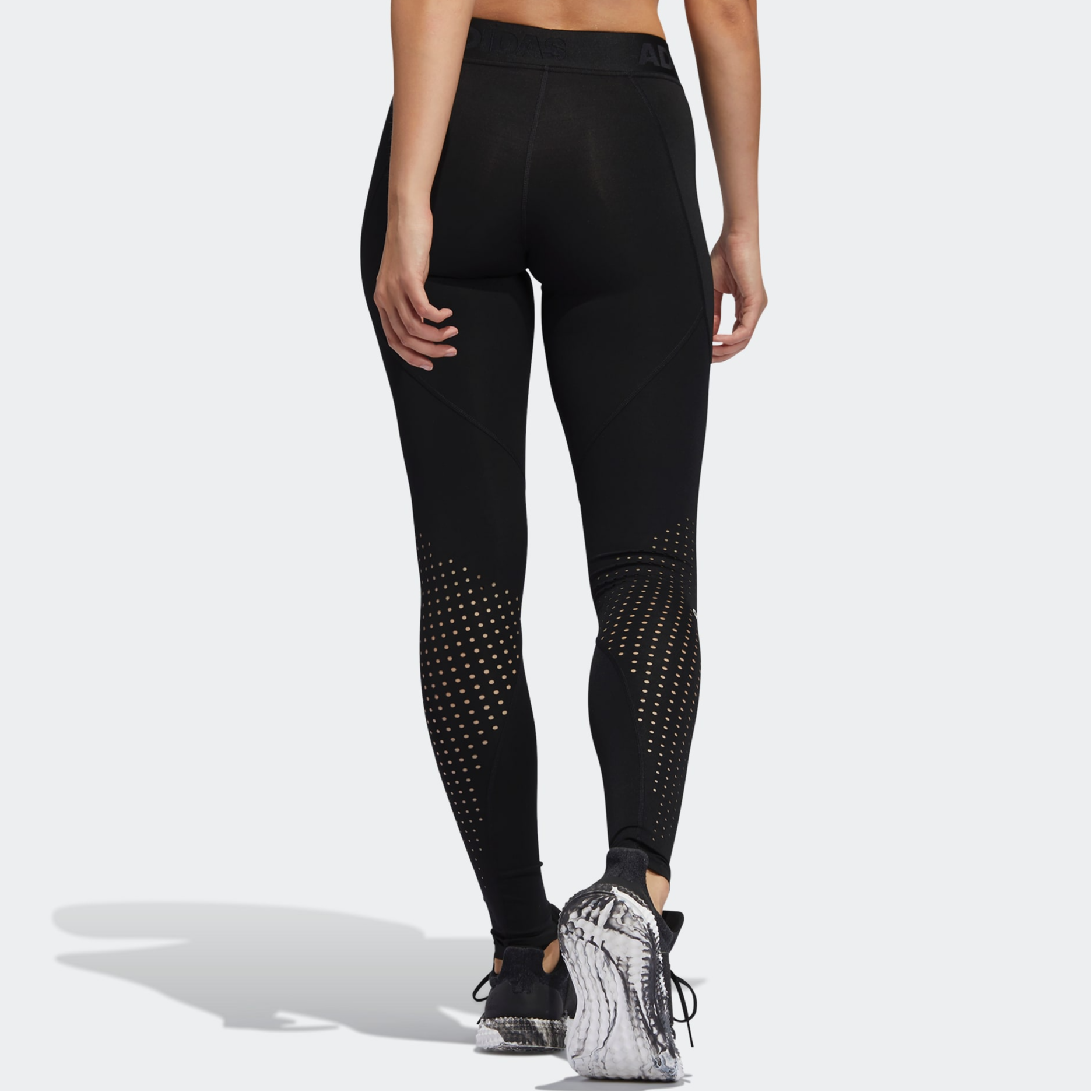 Adidas Alphaskin Performance Tights Sports Pants Women’s Black