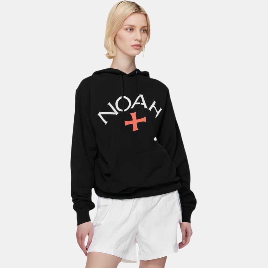 Худи NOAH Core Logo Hoodie Black (черное) — фото 2