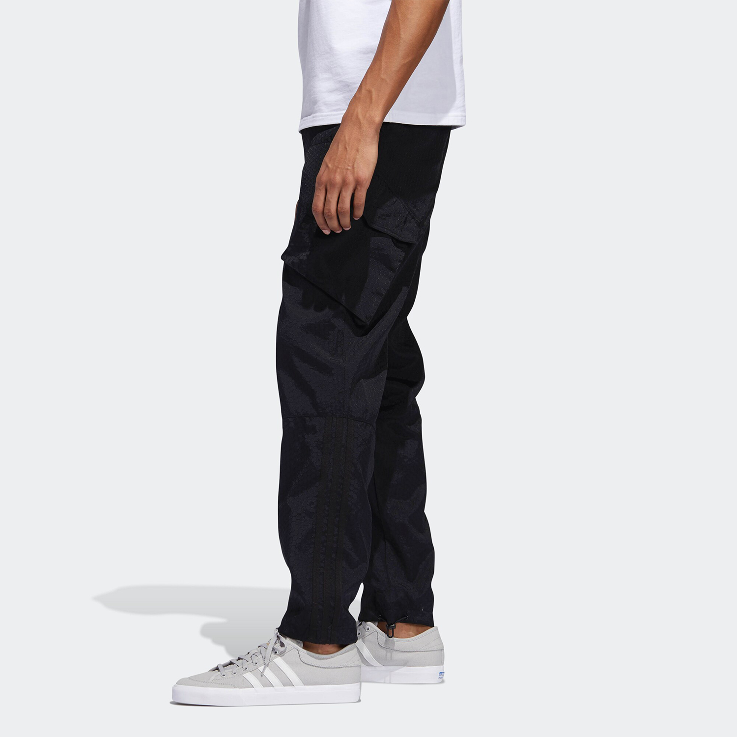 Мужские брюки adidas originals hexpants (черные) — фото 5