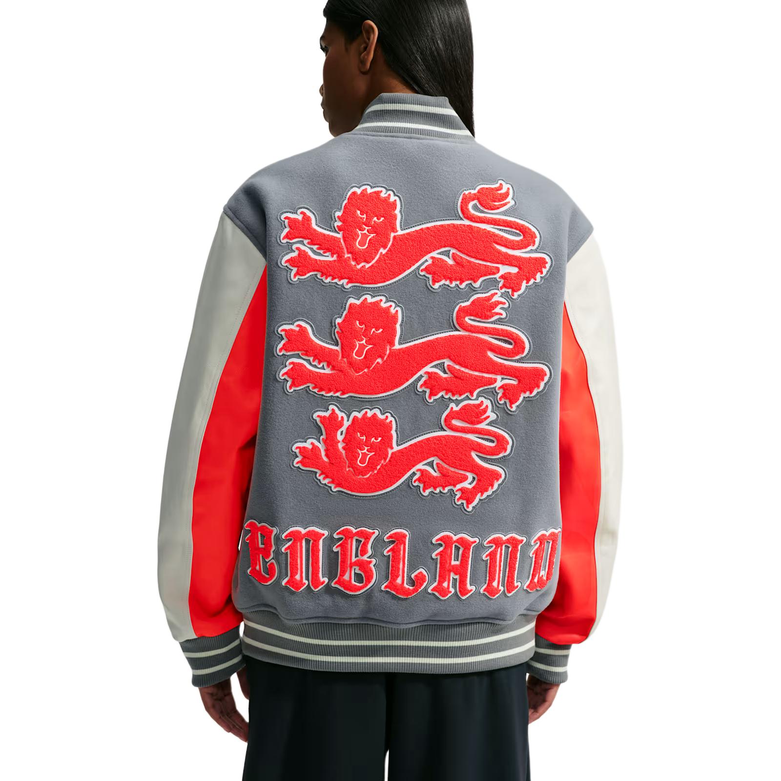 Куртка PALACE × Nike × England SS26 (серая) — фото 5