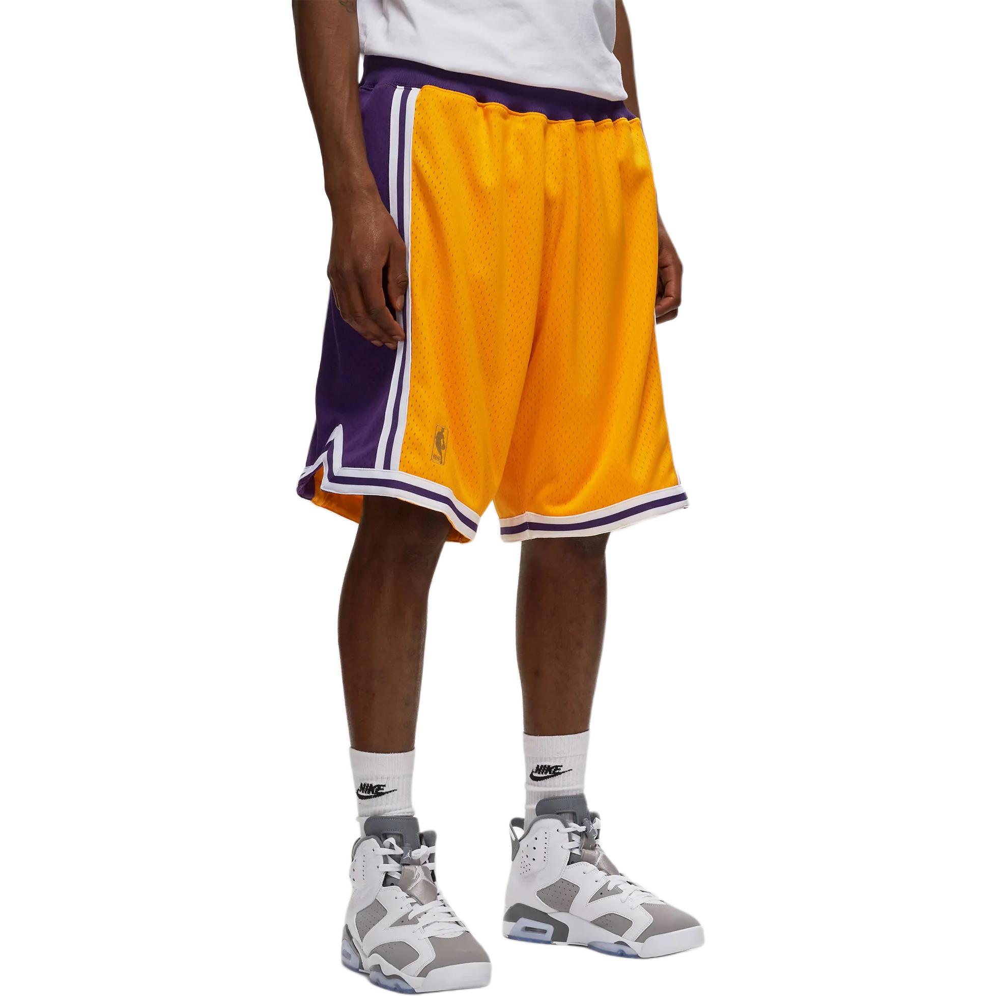 Mitchell Ness Basketball Shorts Unisex Yellow