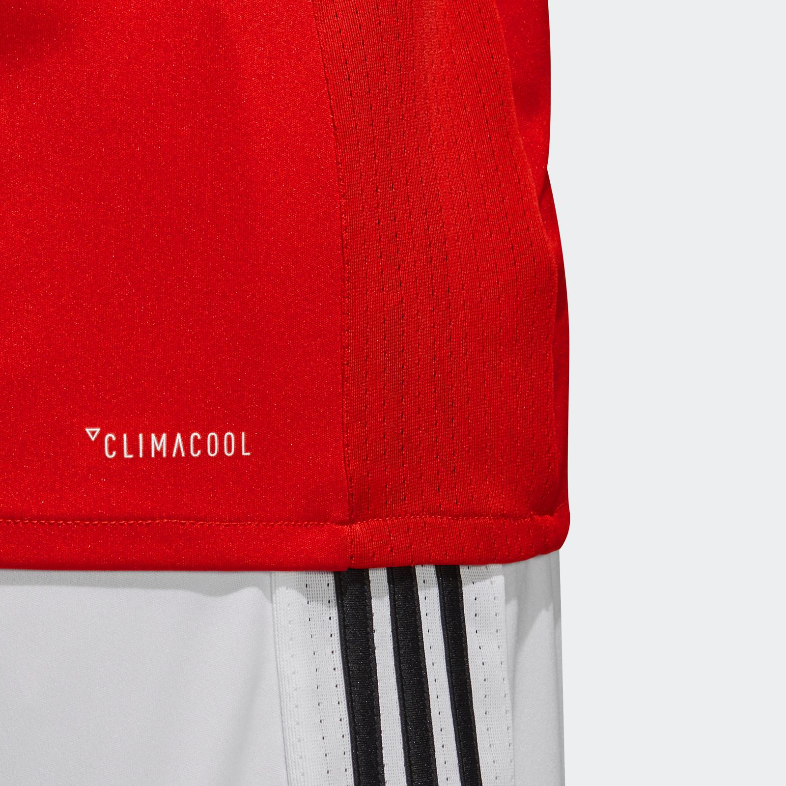 Adidas Soccer Jerseys Men’s Red Moderate Straight Fit