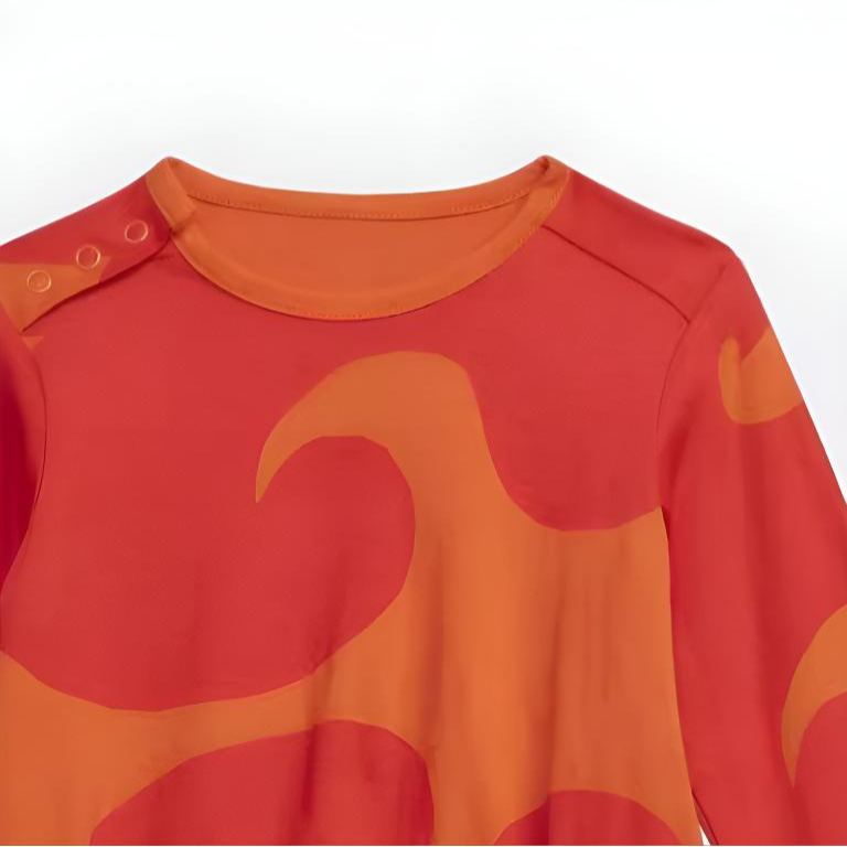 Женское платье adidas x MARIMEKKO / (розово-оранжевое) — фото 3