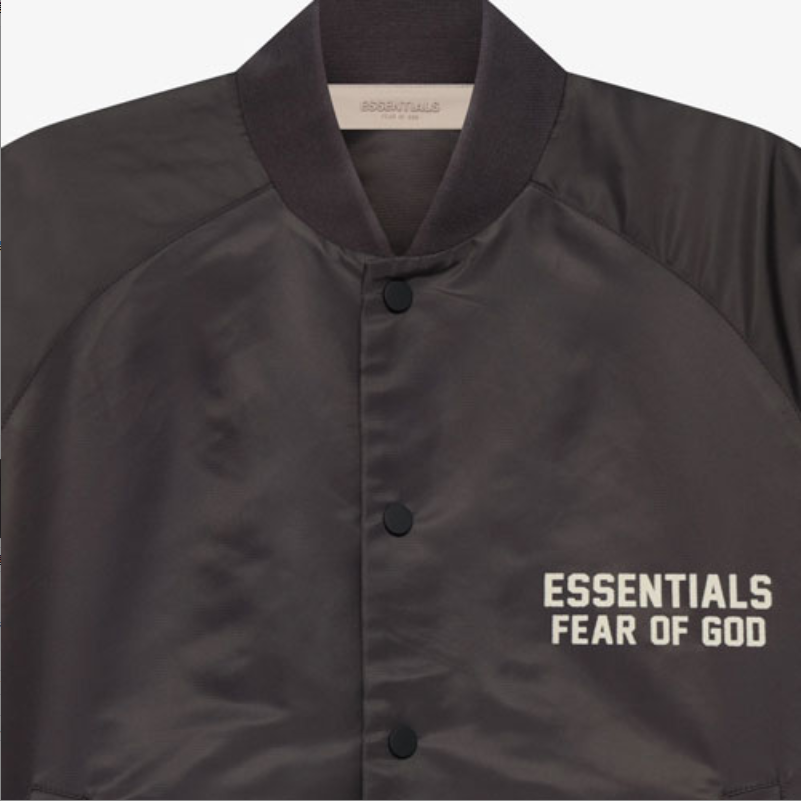 Детская куртка Fear of God Essentials Jacket SS22 (бежевая) — фото 2