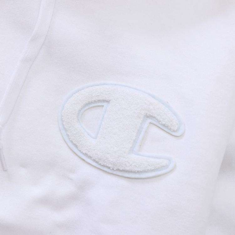 Мужское худи Champion Logo (белое) — фото 5