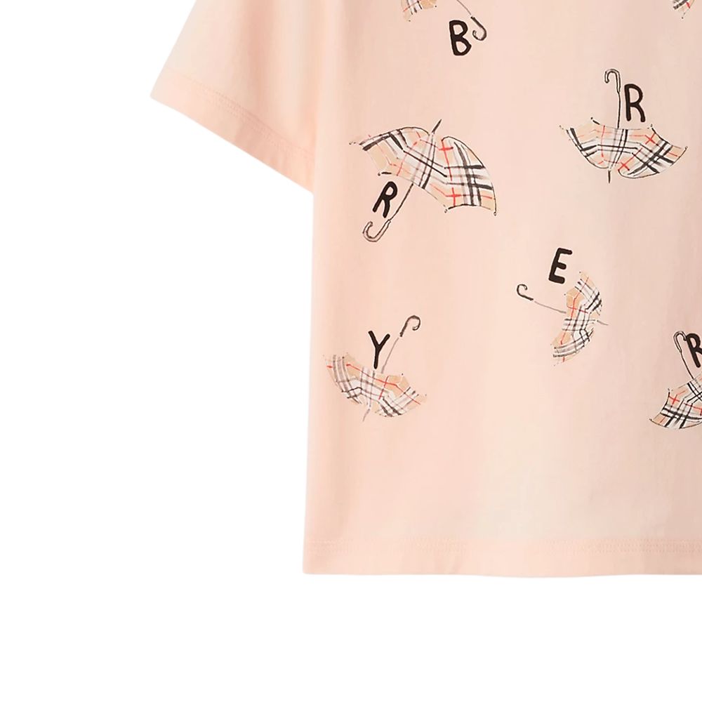 Унисекс футболка Burberry BurberryT (белый) — фото 4