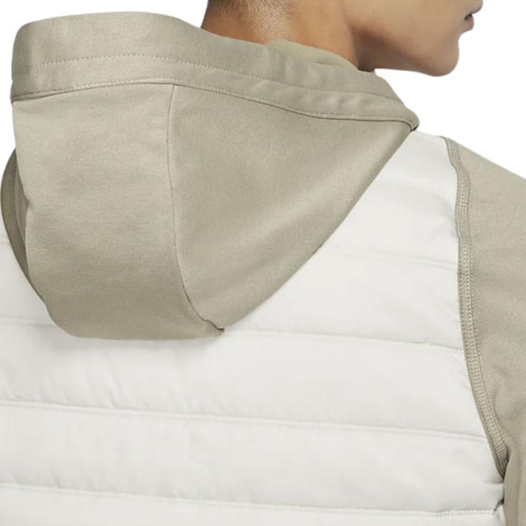 Мужская куртка Nike Colorblock Padded Jacket (серый металлик) — фото 4