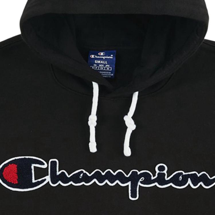 Мужское худи Champion (черное) — фото 4
