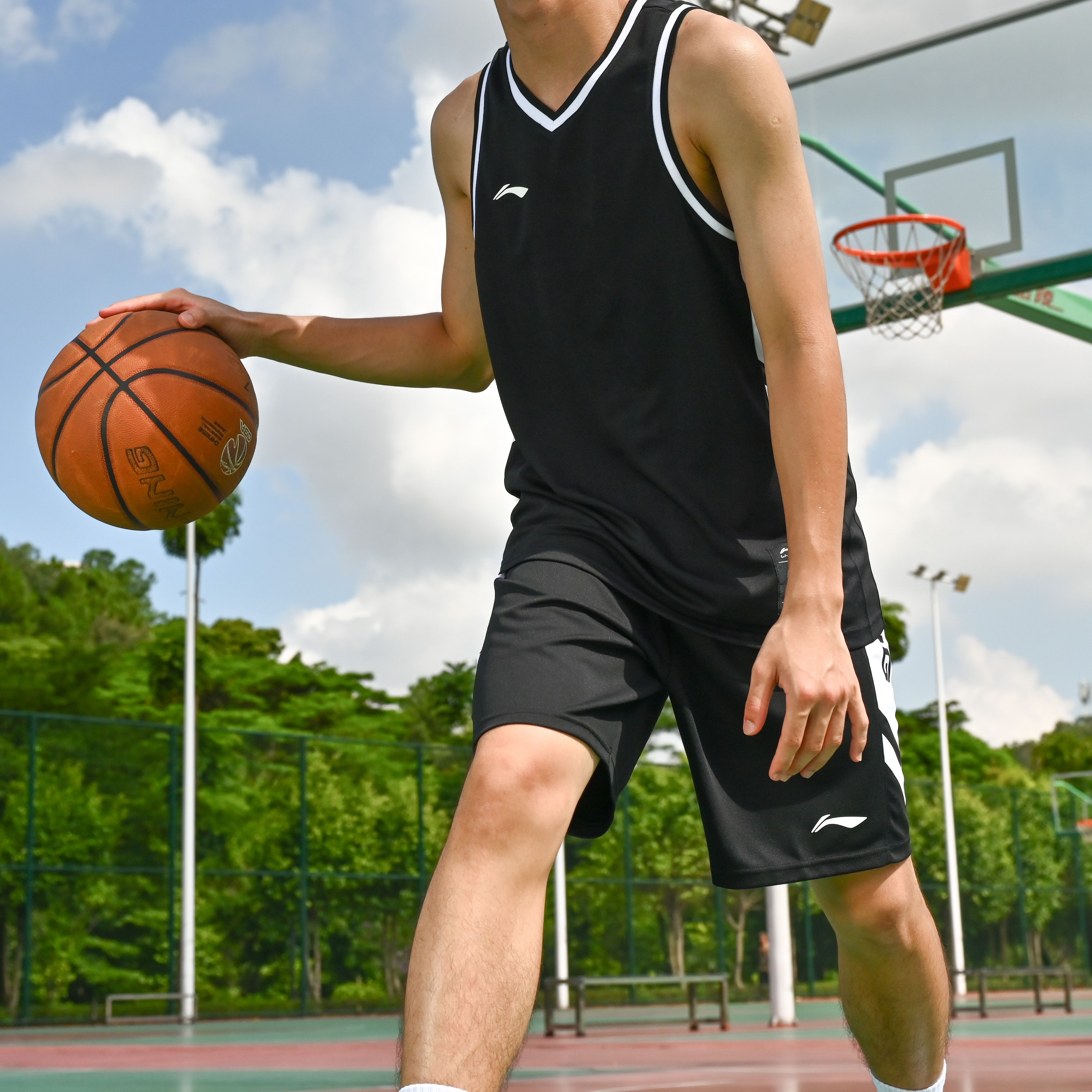 Li Ning Basketball Suit Men’s Black