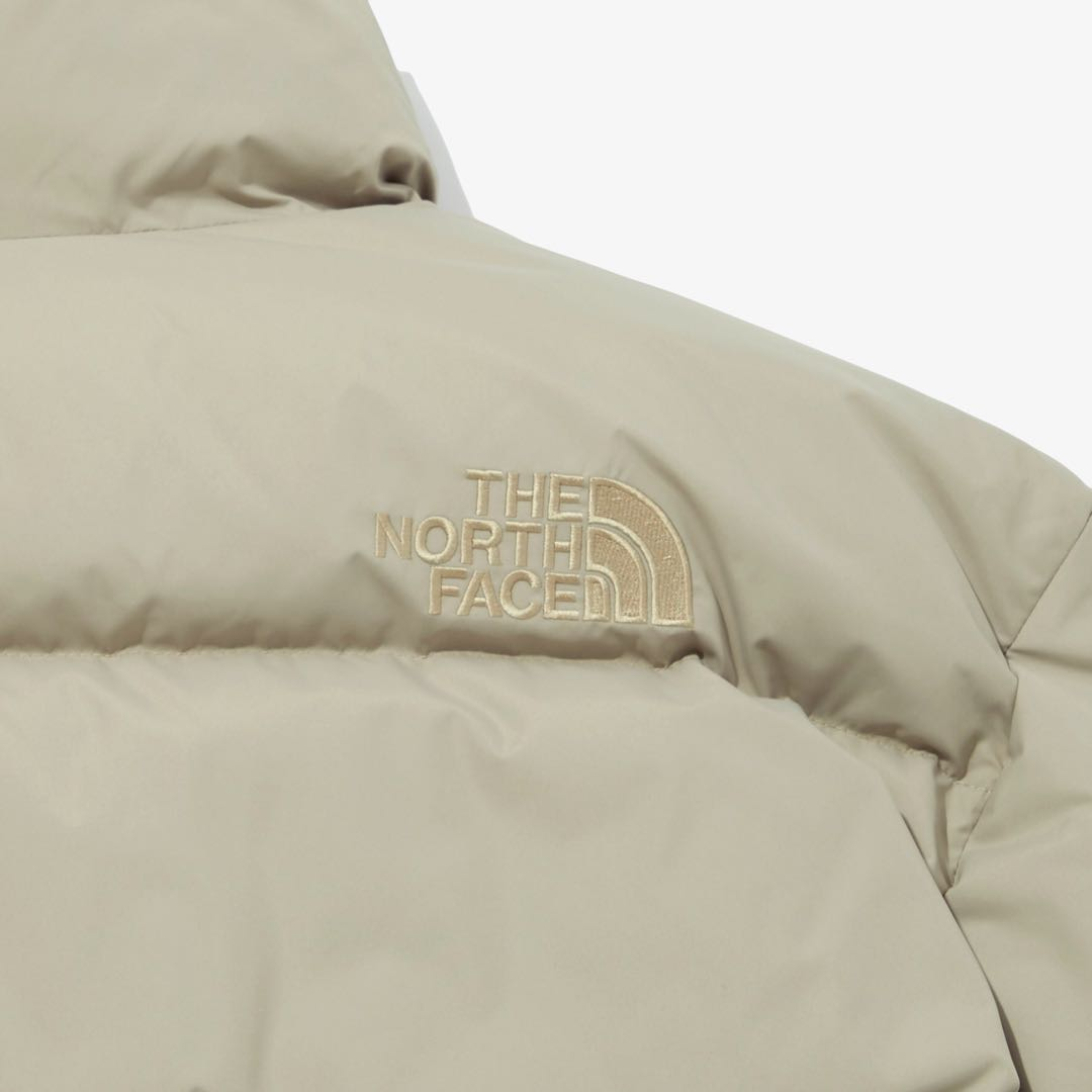 Куртка The North Face LOFTY Logo (бежевая) — фото 6