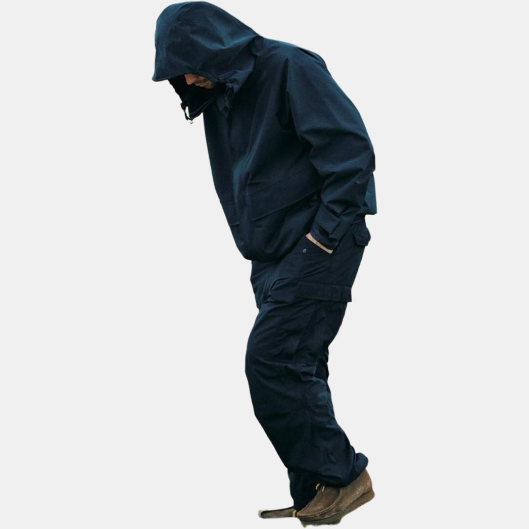 Куртка nanamica FW24 2L Gore-Tex Cruiser Jacket (черная) — Армейский зеленый — фото 14