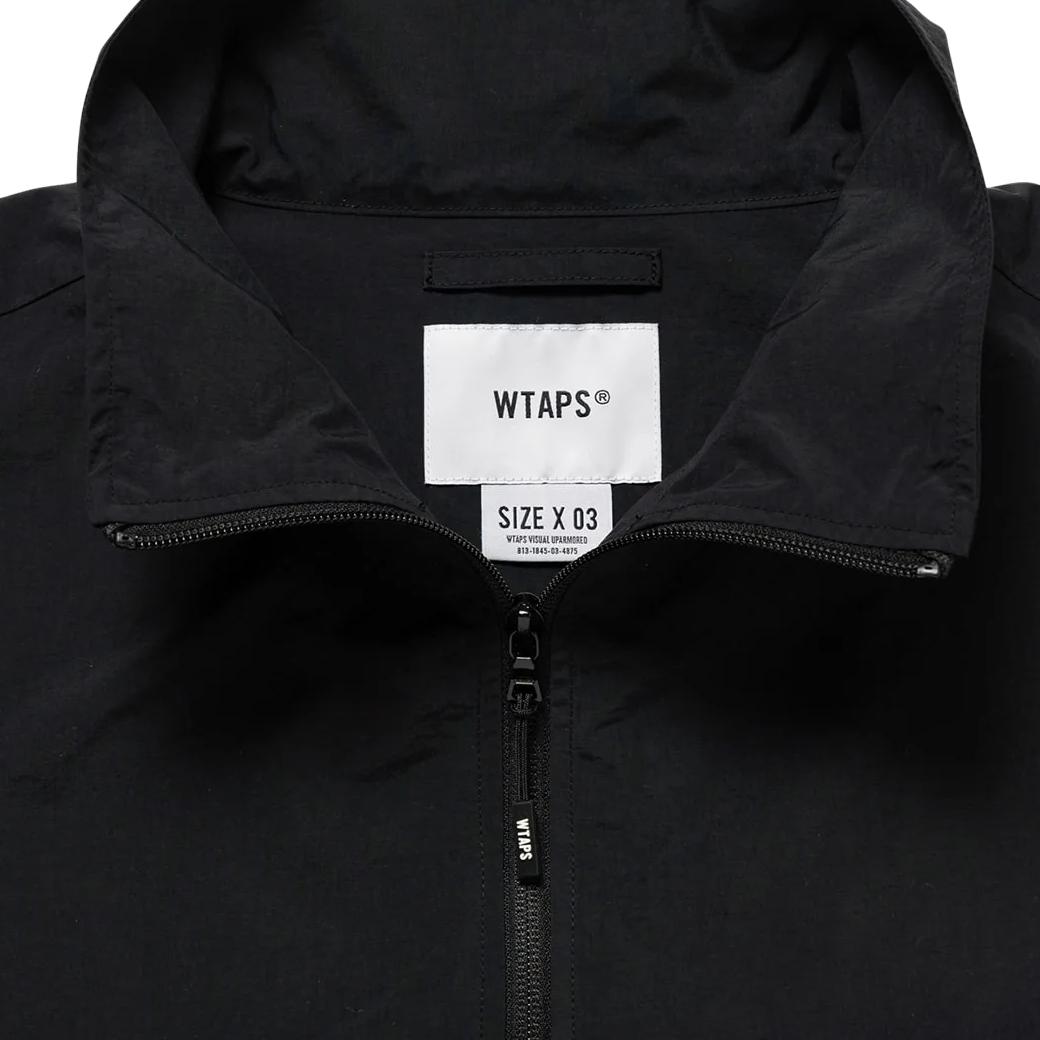 Мужская куртка WTAPS FW25 Logo (хаки/темный) — фото 5