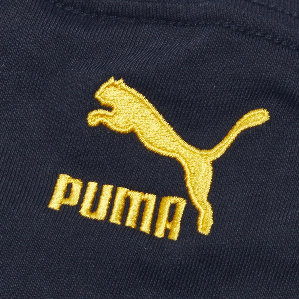 Женская футболка PUMA (синяя) — фото 3
