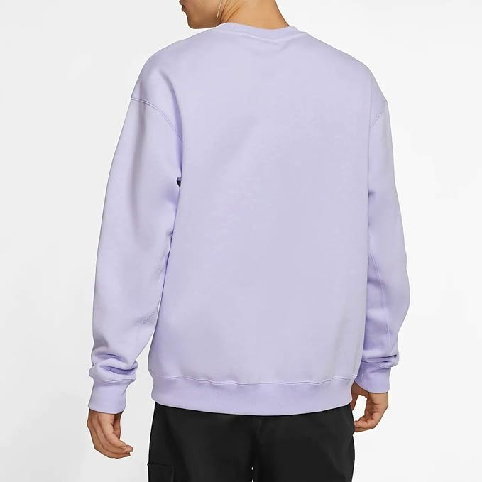 Мужское худи Nike Sportswear JDI Fleece Crew (светло-фиолетовое) — фото 4