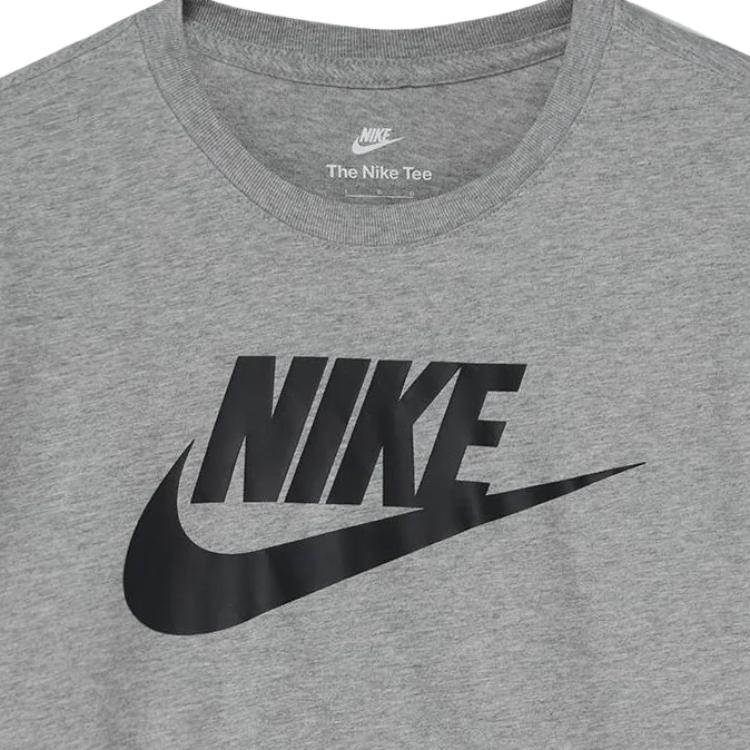 Мужская футболка Nike Sportswear (серая) — фото 5