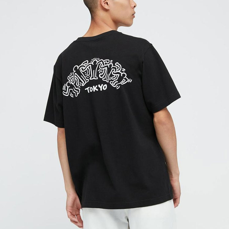 Футболка UNIQLO (черная) — фото 4