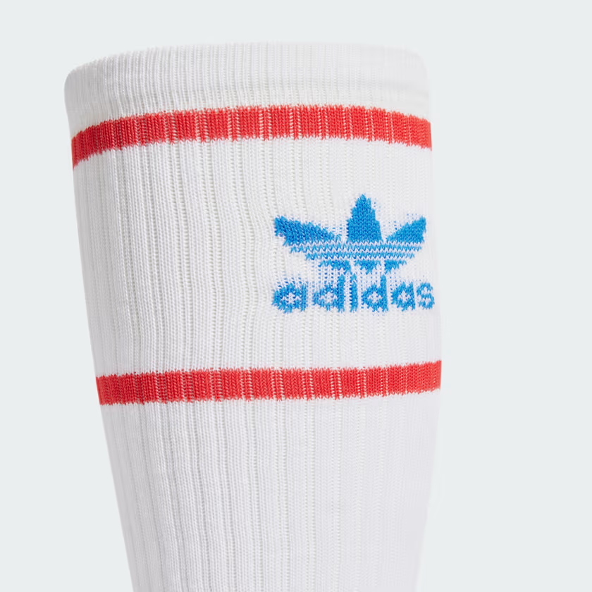 Adidas Originals Soccer Socks Men’s 1 Pack White/Red/Air Force Blue