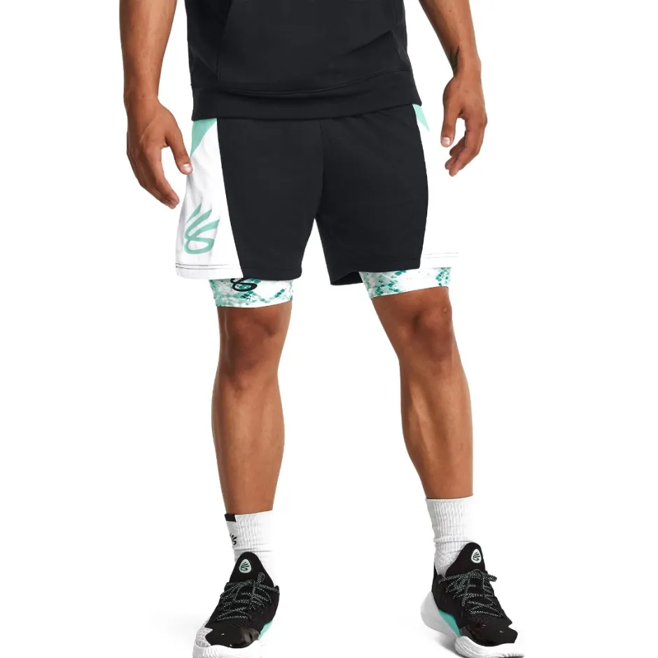 Under Armour Curry Splash Curry Splash Sports Shorts Men’s Black