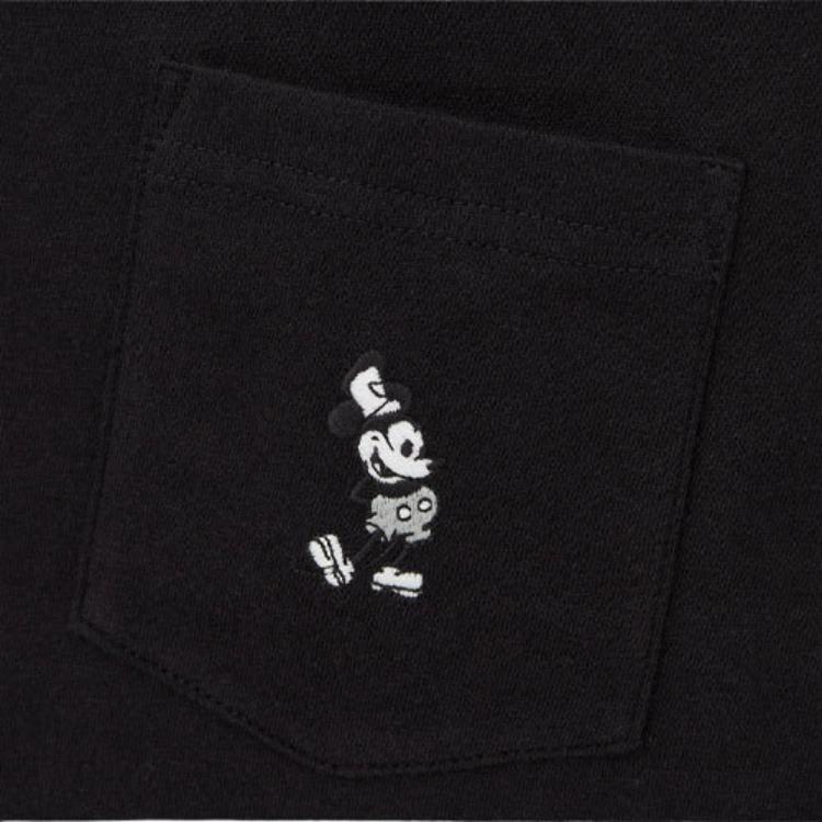 Футболка UNIQLO х Disney (черная) — фото 4