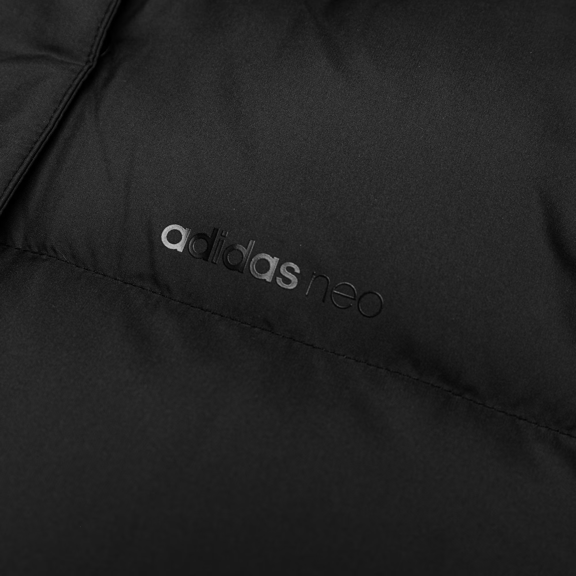 Женская куртка adidas neo W Sup Dwn Puff (черная) — фото 4