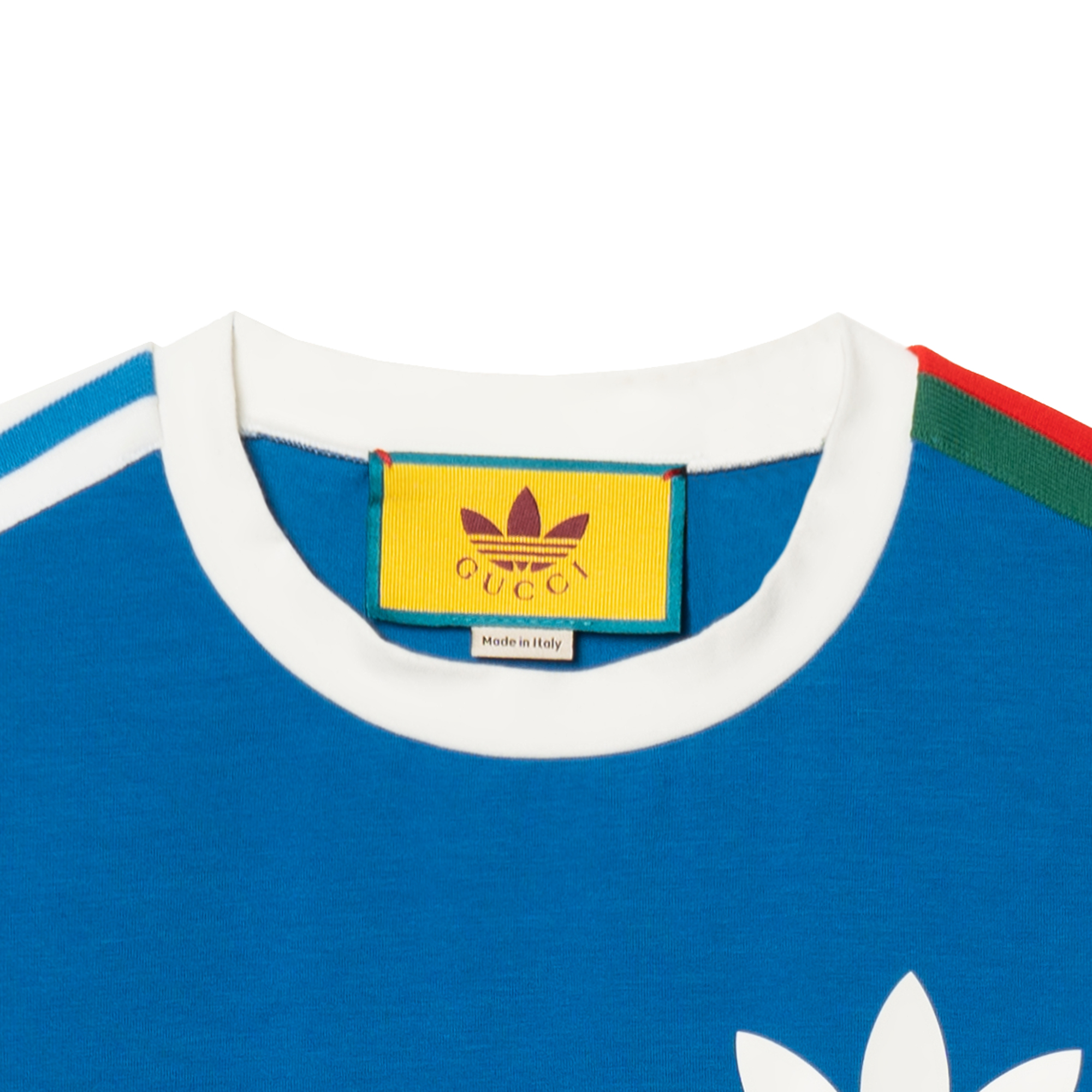 Футболка Gucci x adidas originals (синяя) — фото 8