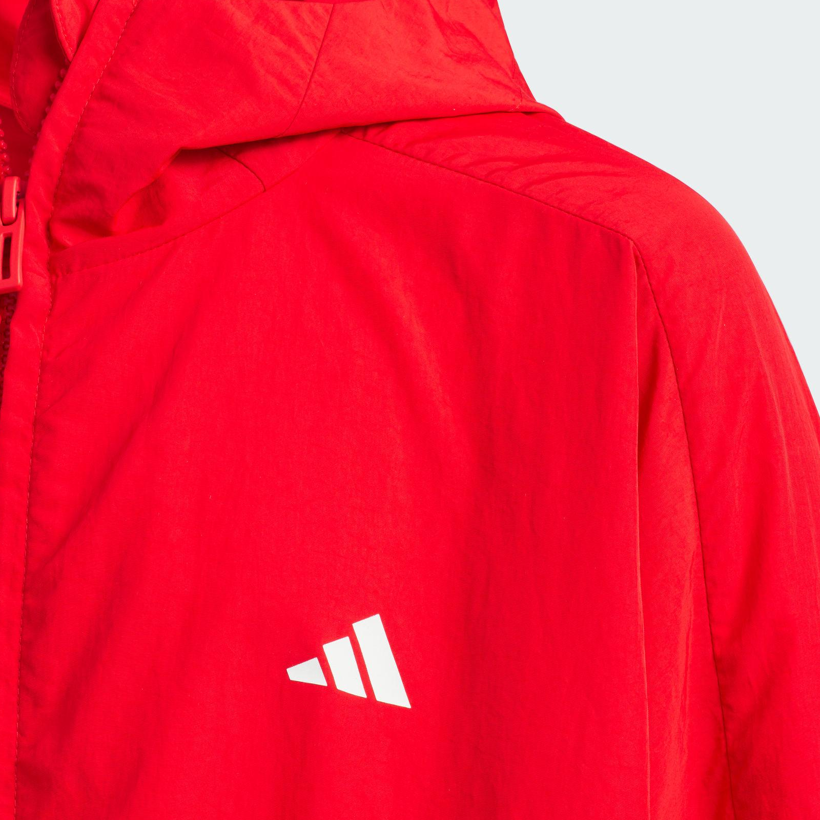 Куртка adidas Woven Jacket (красная) — фото 4