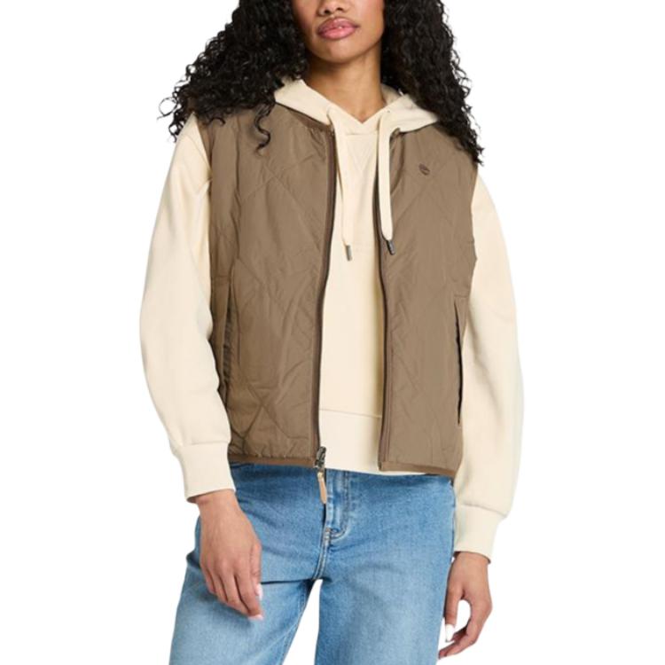 Timberland Fleece Tops Women’s A5N2XEFL/Light Brown Thickened And Fleece Lined Other