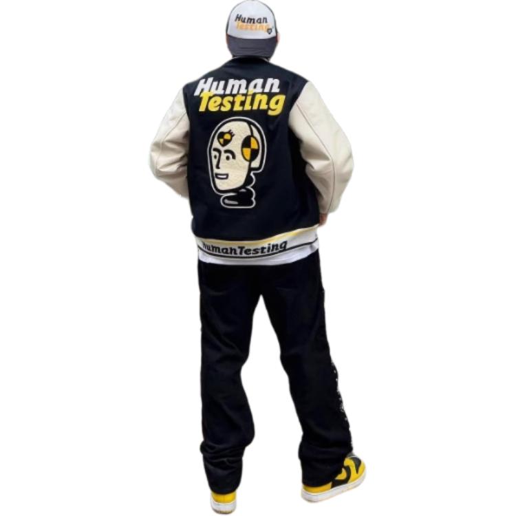 HUMAN MADE ASAP Rocky Human Testing  Varsity Jacket  