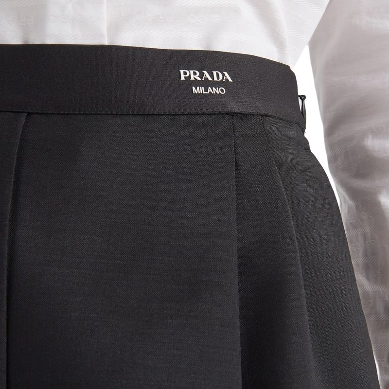 Женские штаны Prada (черные) — фото 5