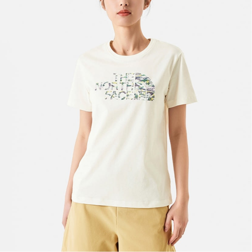 THE NORTH FACE SS24 Quick Dry T Shirts Women’s Ecru