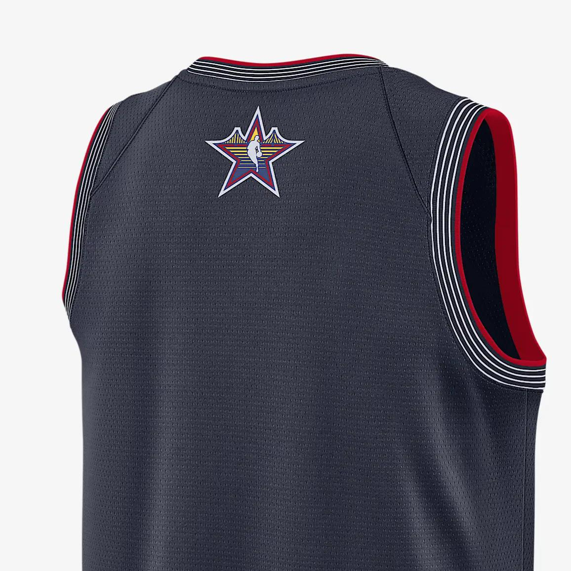 Jordan x NBA ALL STAR WEEKENDNike Dri FIT NBA Swingman Jersey Basketball Jersey Men’s University Dark Blue
