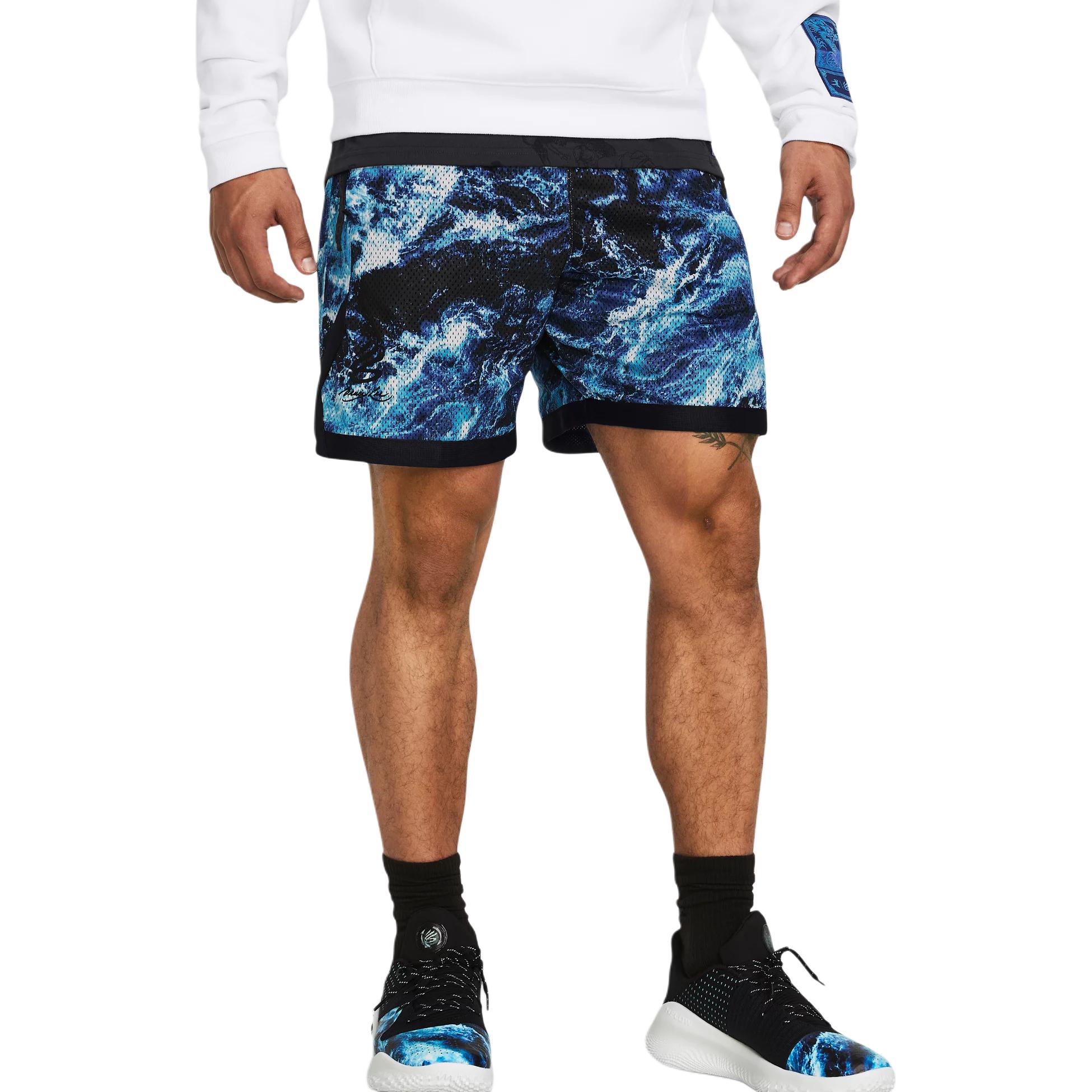 Under Armour x LIXIAOLONG,LIANMINGKUAN UA Chinese New Year Sports Shorts Men’s Blue