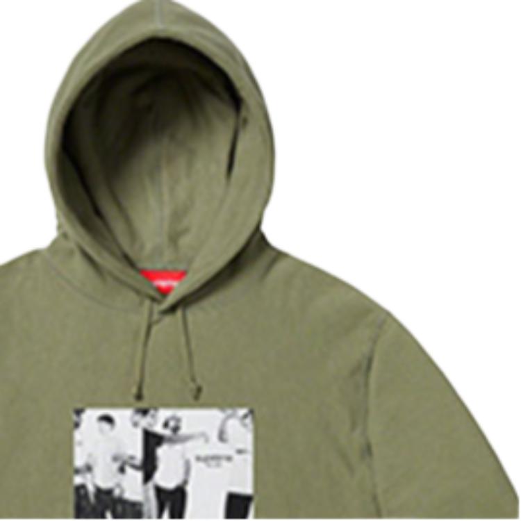 Худи Supreme SS19 (оливковый) — фото 5