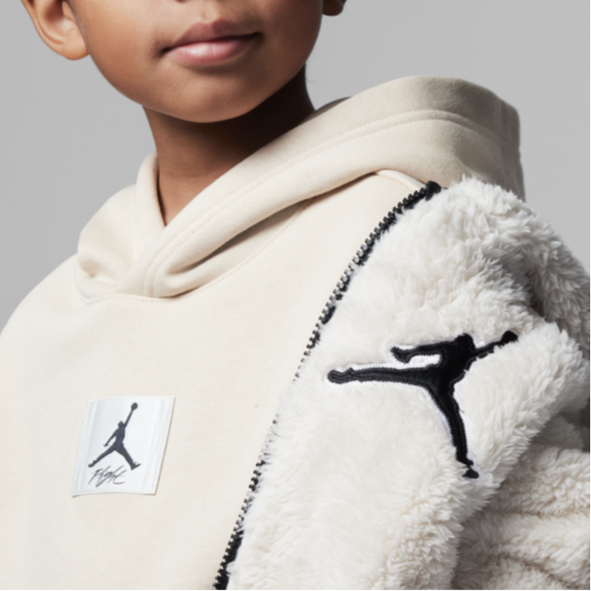 Мужское худи Jordan Logo (желтый) — фото 4