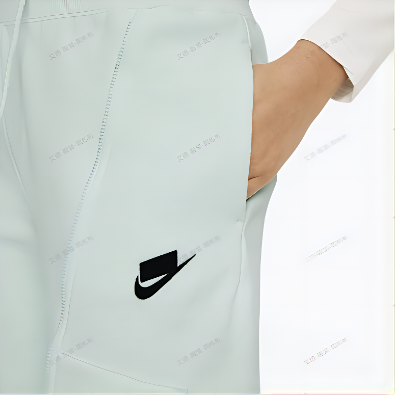 Женские штаны Nike Sportswear Nsw Stitch Joggers (зеленые) — фото 4