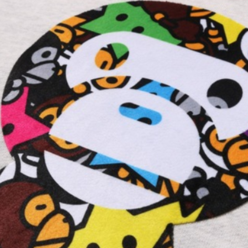 Худи A BATHING APE (разноцветное) — фото 6