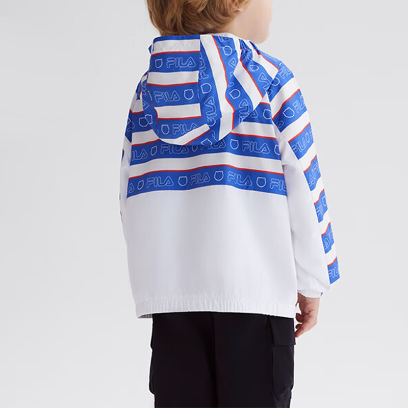 Детская куртка Fila KIDS (синяя) — фото 4