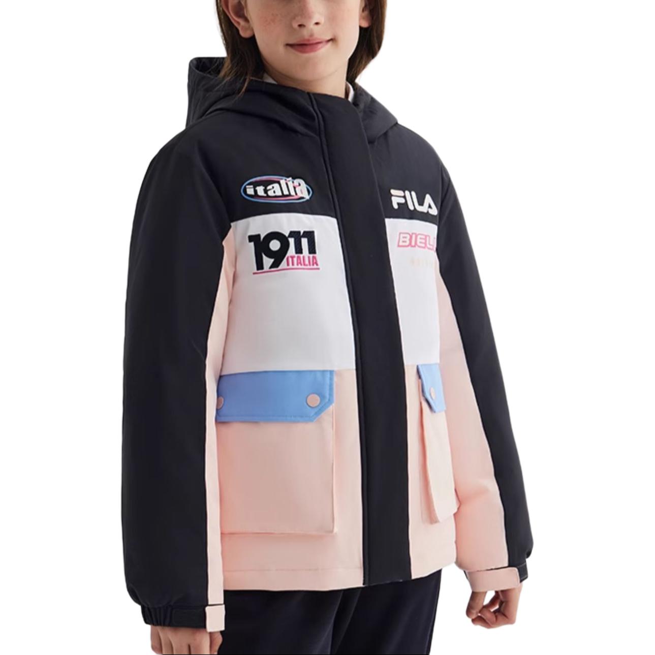 Женская куртка Fila (синяя) — фото 3