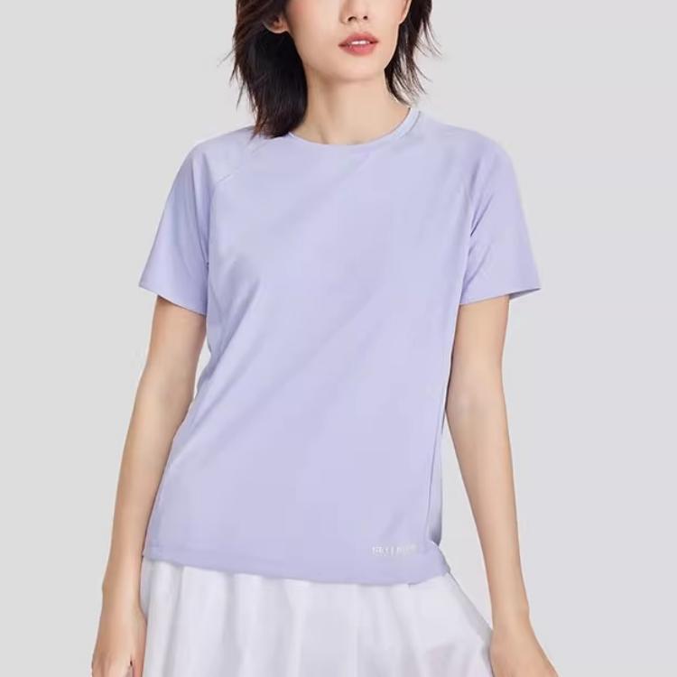 Skechers Raglan Sleeve T Shirt Women’s Universe Sky Purple